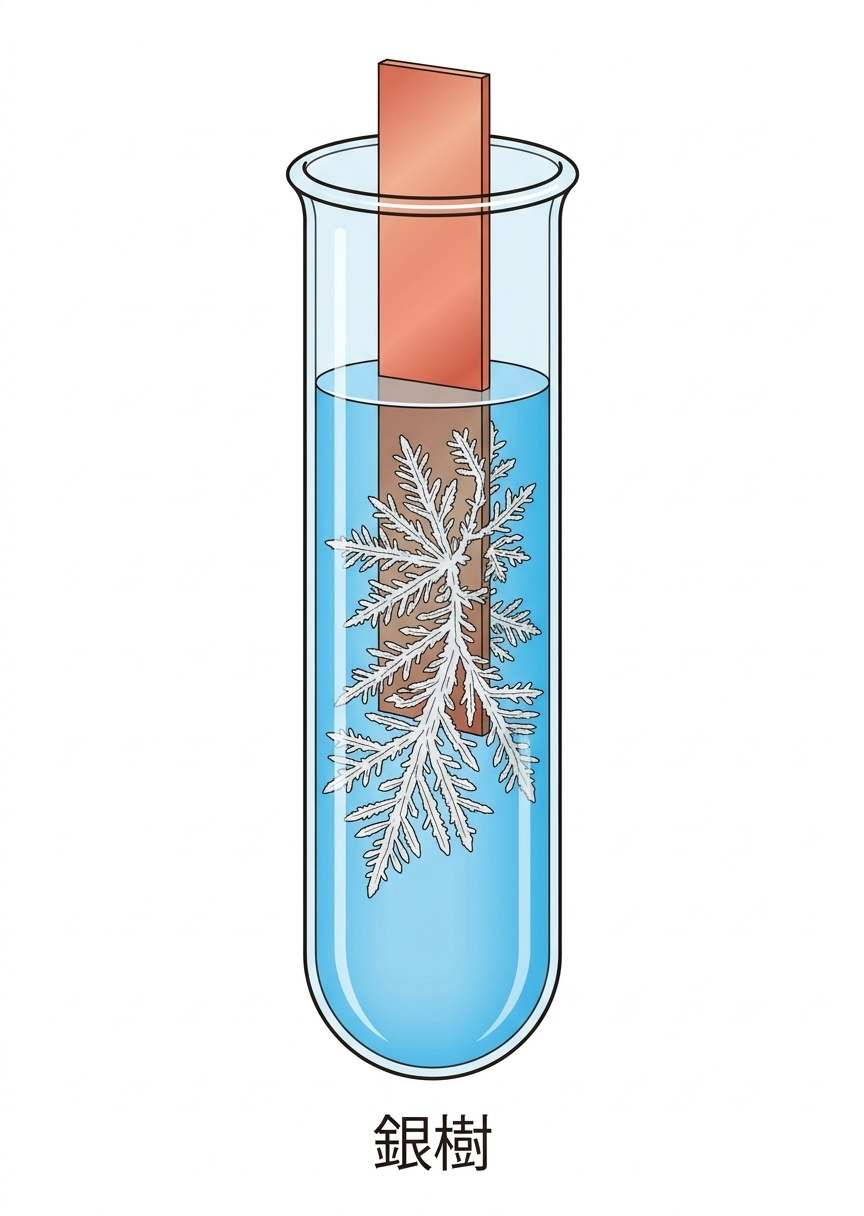 銀樹のイラスト