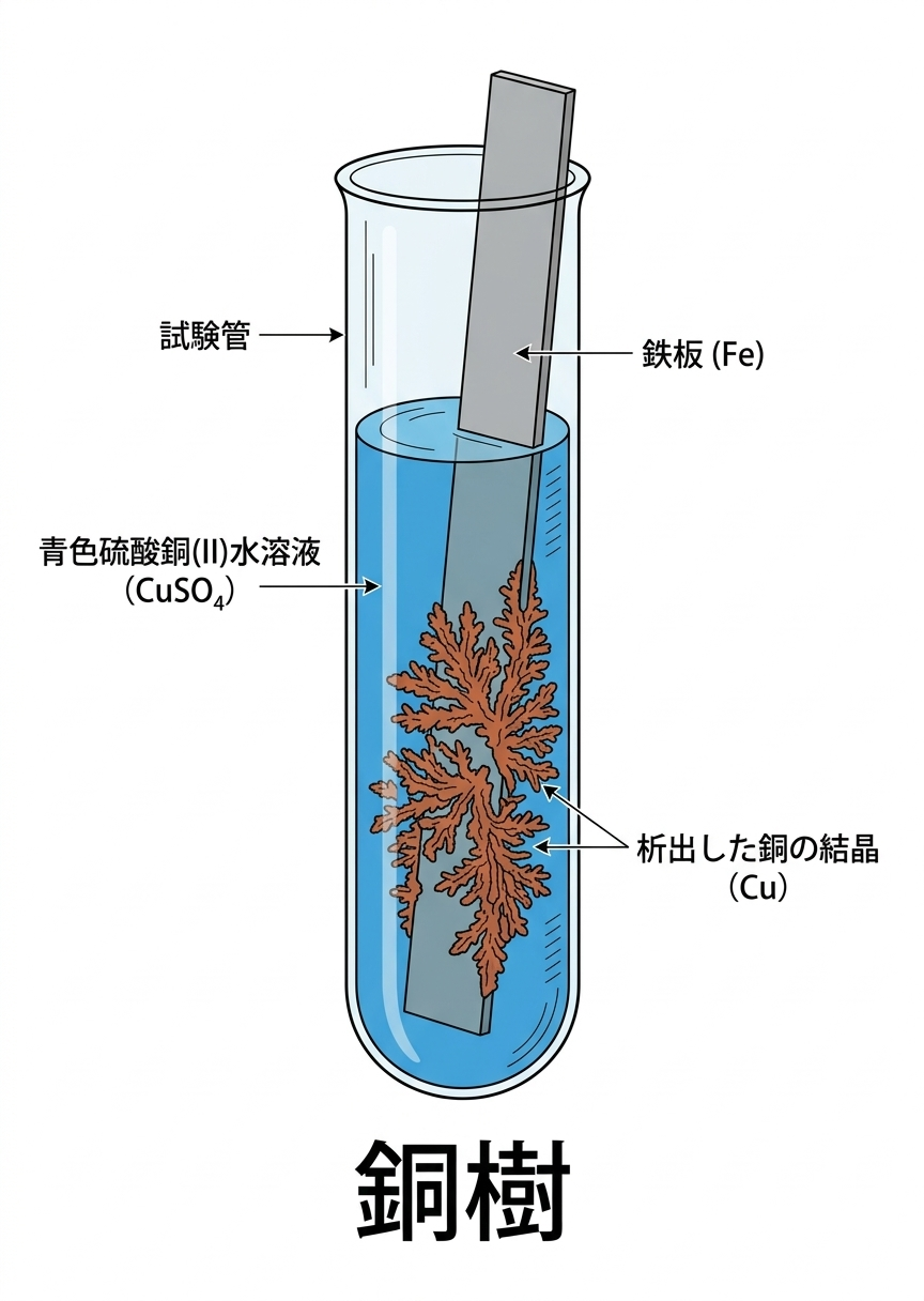銅樹のイラスト