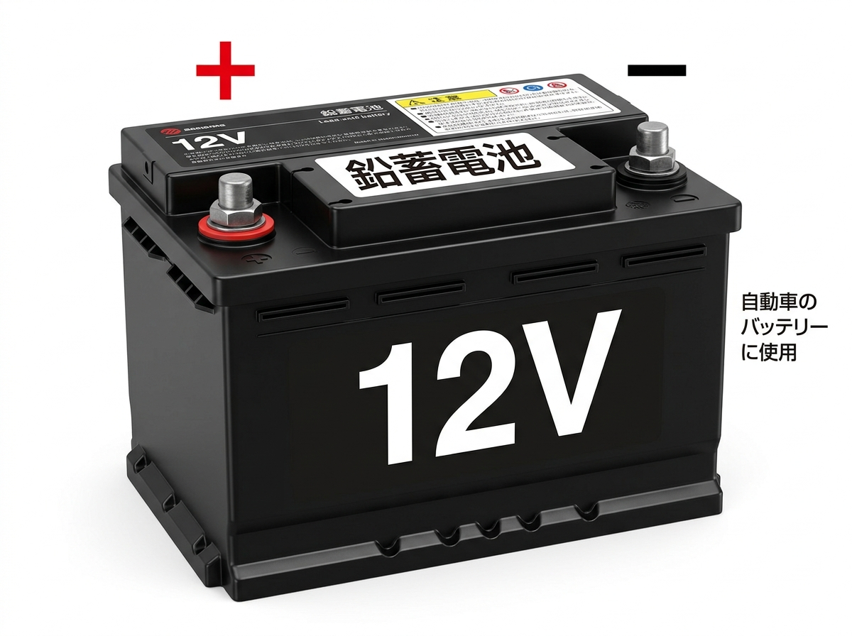 自動車用鉛蓄電池（カーバッテリー）12V